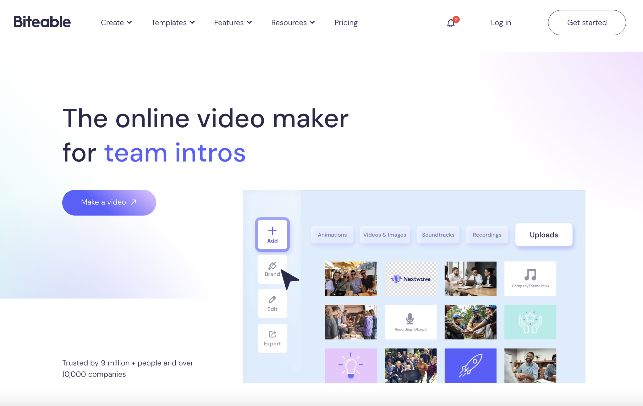 Biteable Video Creation Tool